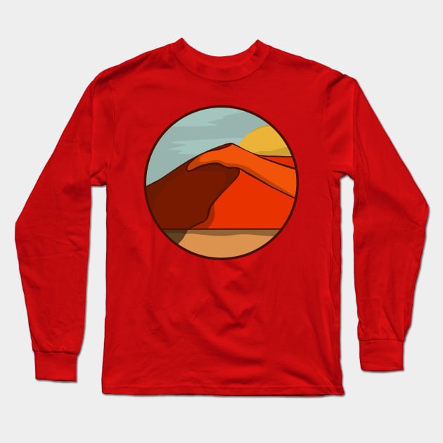 Mountain Long Sleeve T-Shirt by il_valley